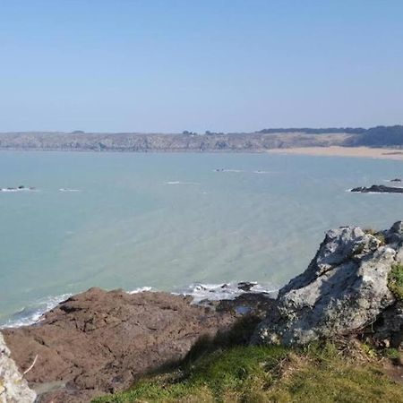 Vue Mer Pour Une Escale En Baie Du Mt-St-Michel Cherrueix Esterno foto