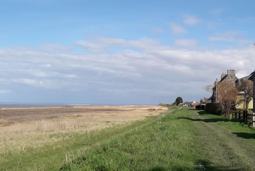 Vue Mer Pour Une Escale En Baie Du Mt-St-Michel Cherrueix Esterno foto