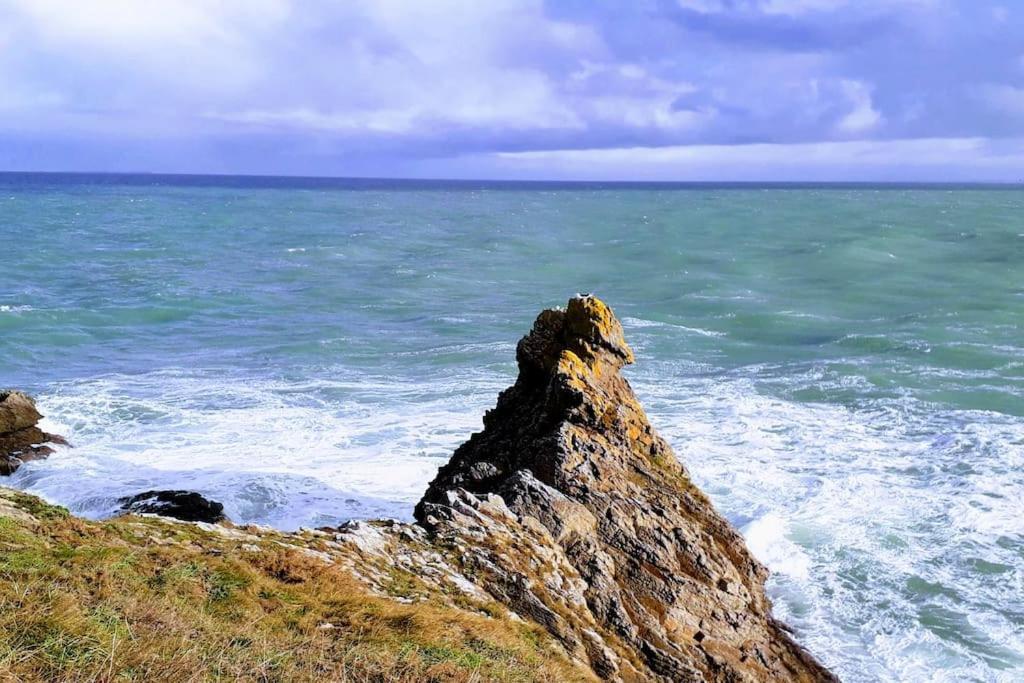 Vue Mer Pour Une Escale En Baie Du Mt-St-Michel Cherrueix Esterno foto
