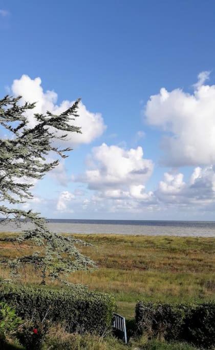 Vue Mer Pour Une Escale En Baie Du Mt-St-Michel Cherrueix Esterno foto